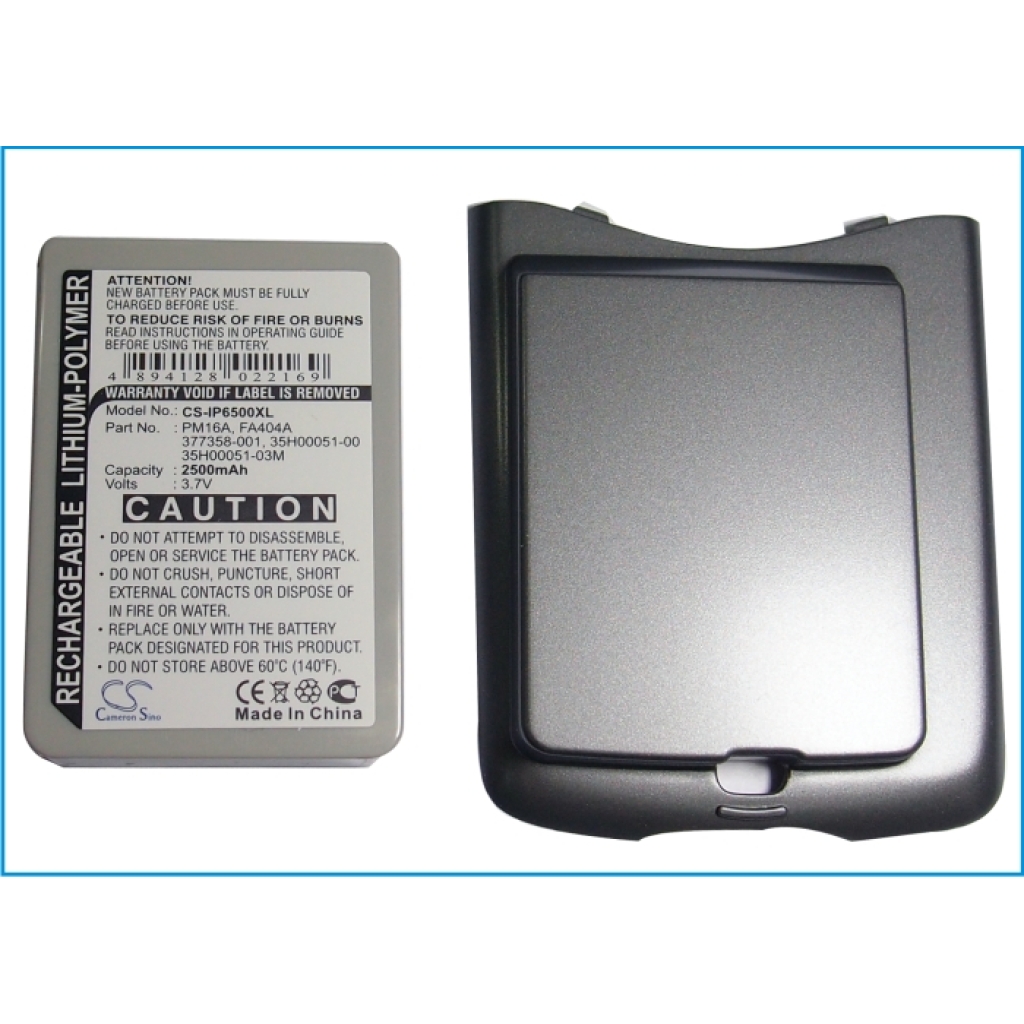 Battery compatible with HP CS-IP6500XL