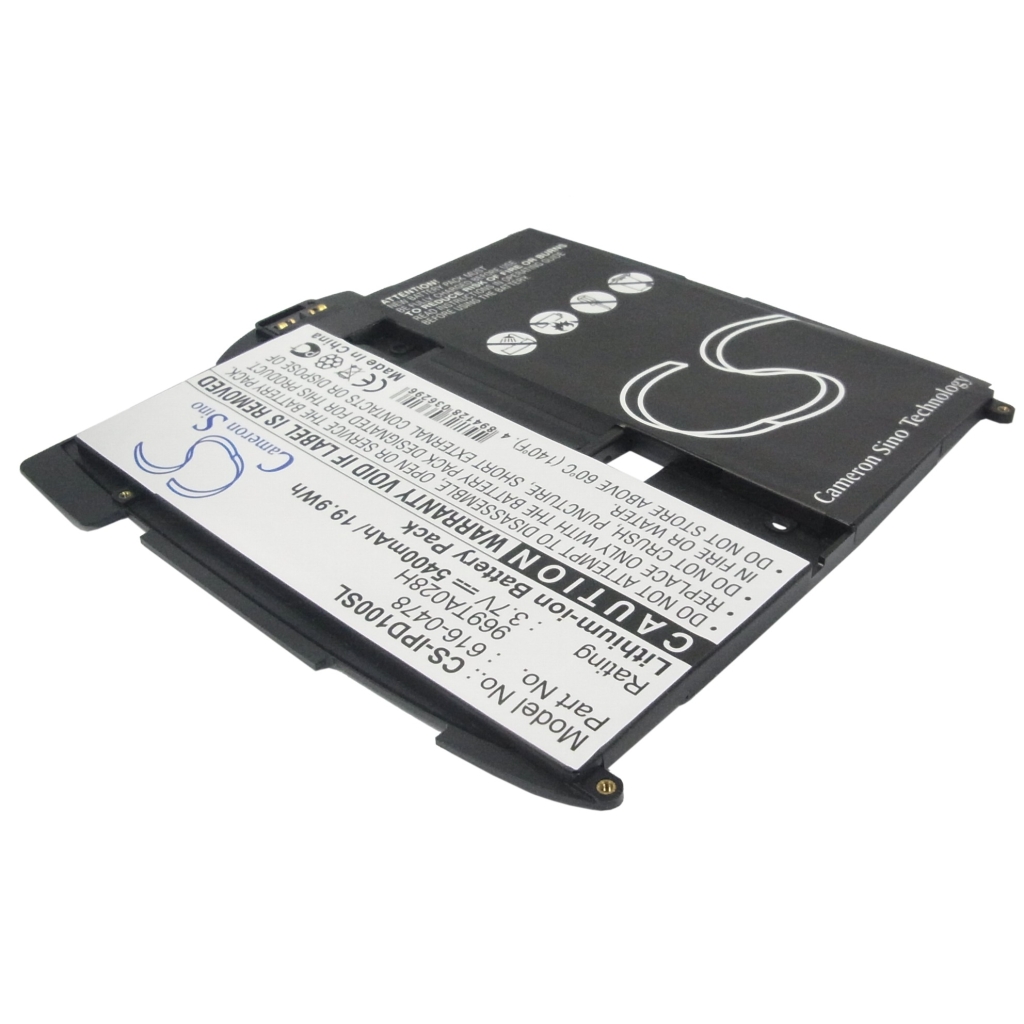 Compatible battery replacement for Apple 616-0448,616-0478,969TA028H