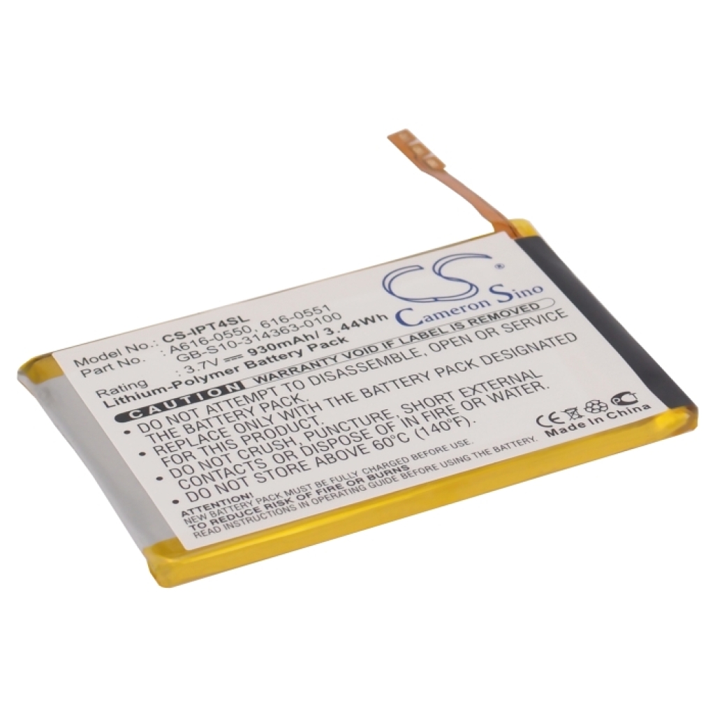Battery for MP3, MP4, PMP Apple iPod Touch 4th