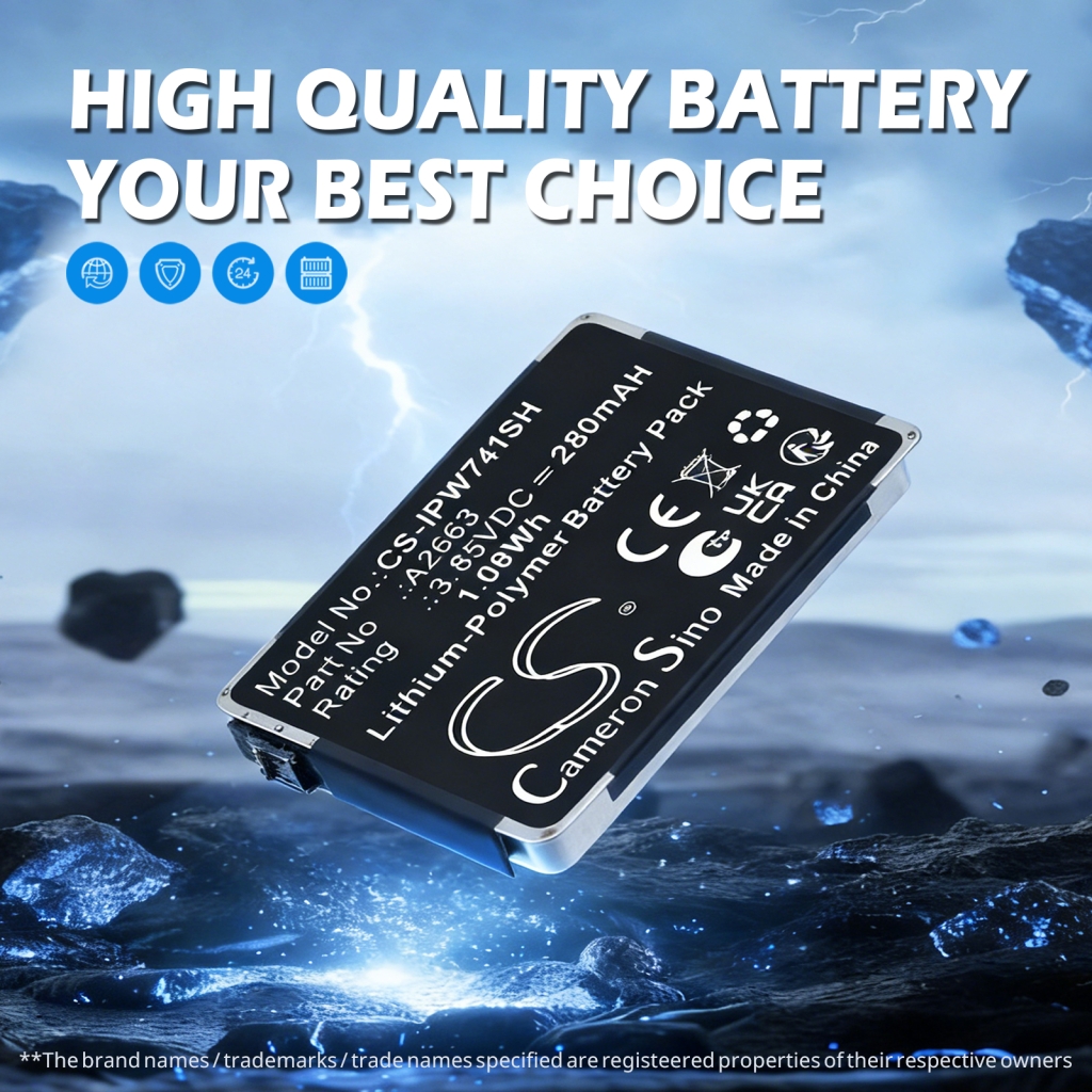 Smartwatch Battery Apple CS-IPW741SH