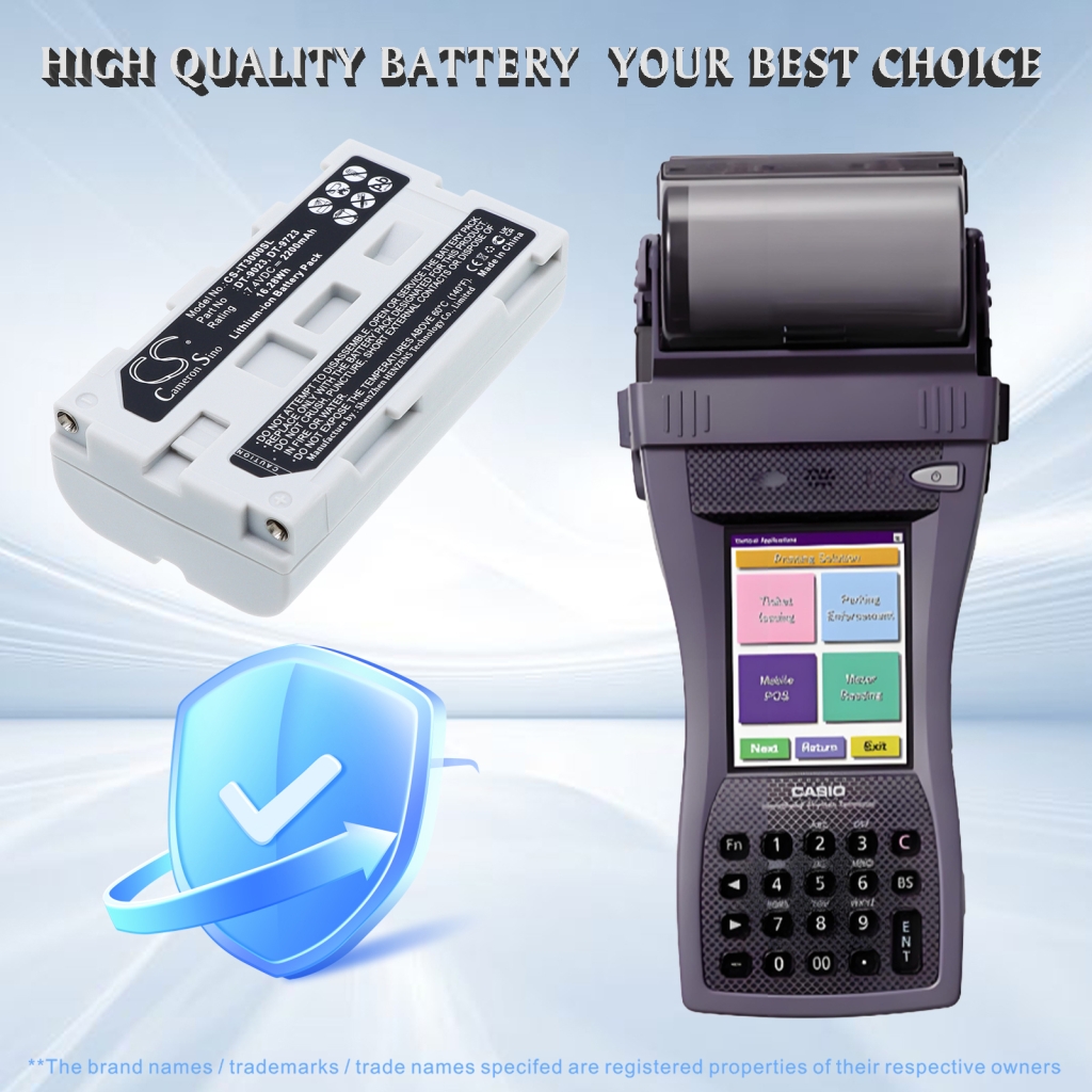 Battery for CASIO IT2000