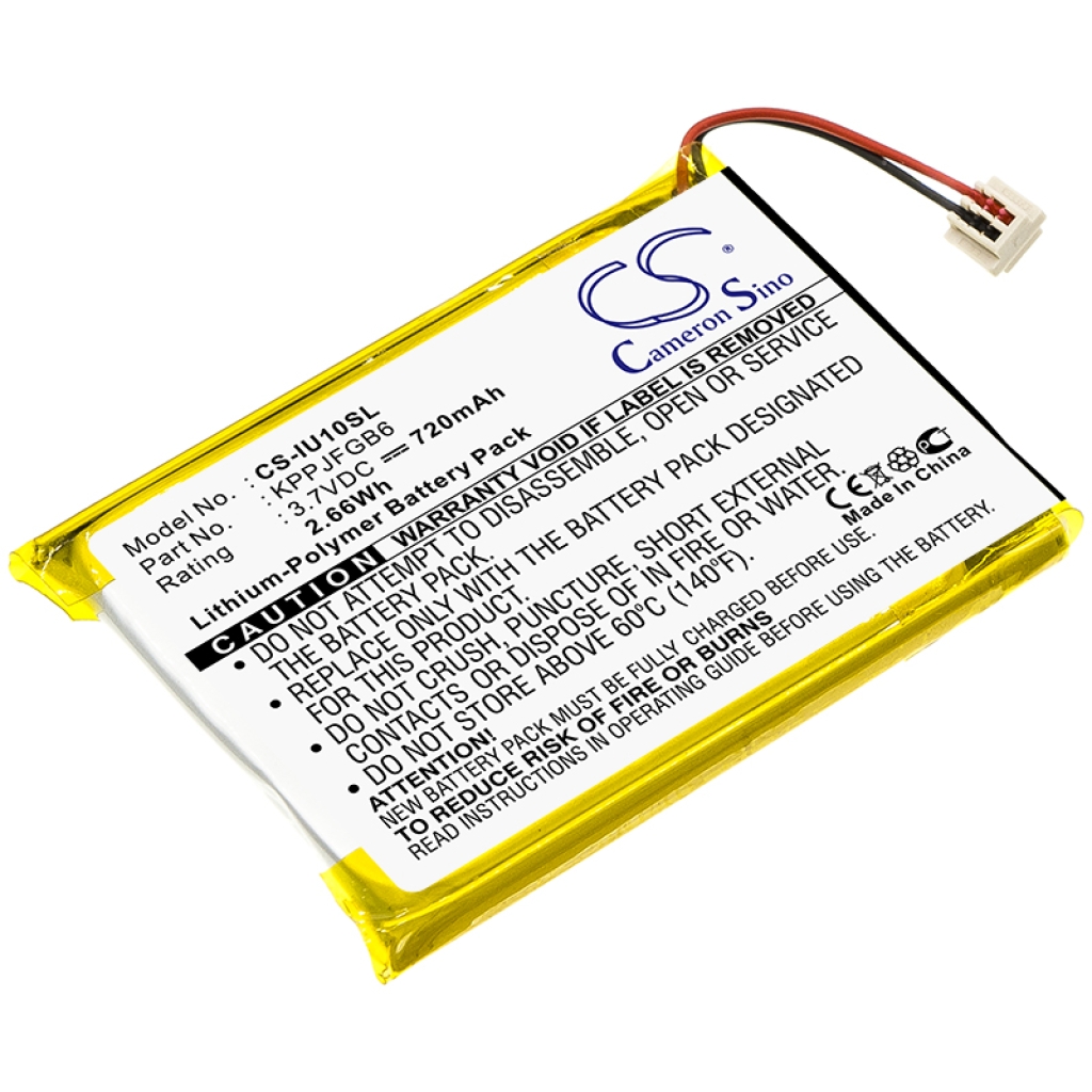 MP3, MP4, PMP Battery iRiver U10CT (CS-IU10SL)
