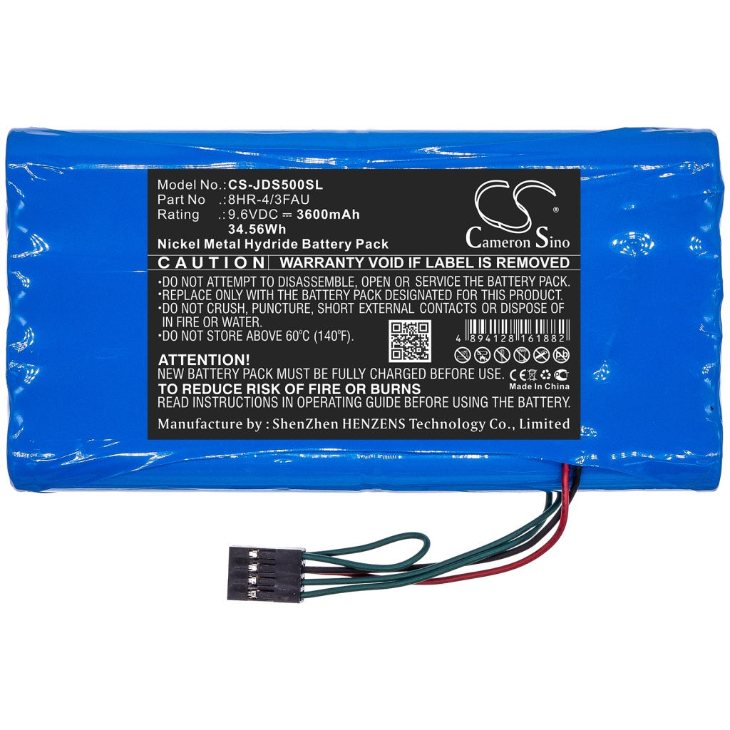 Compatible battery replacement for Jdsu 8HR-4/3FAU