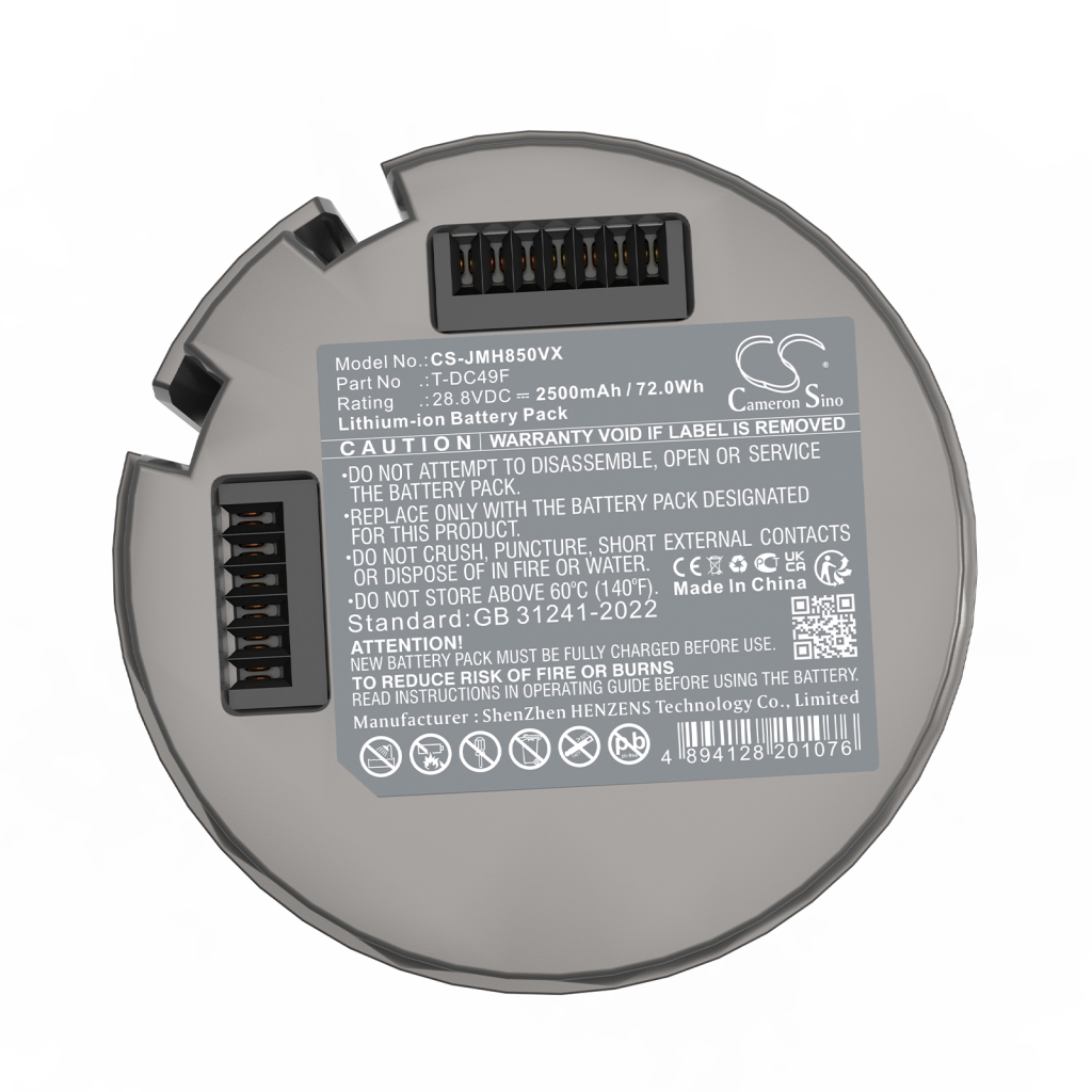 Vacuum Battery Jimmy CS-JMH850VX