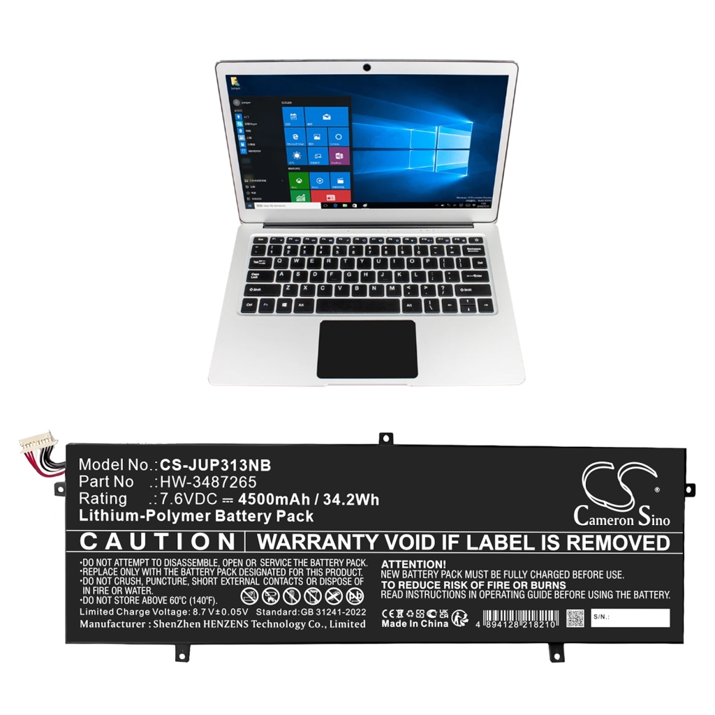 Notebook battery Jumper CS-JUP313NB