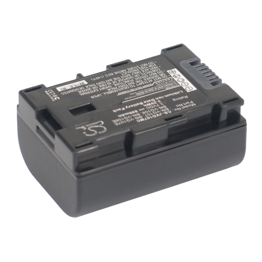 Compatible battery replacement for JVC BN-VG107,BN-VG107E,BN-VG107U,BN-VG107US,BN-VG108...