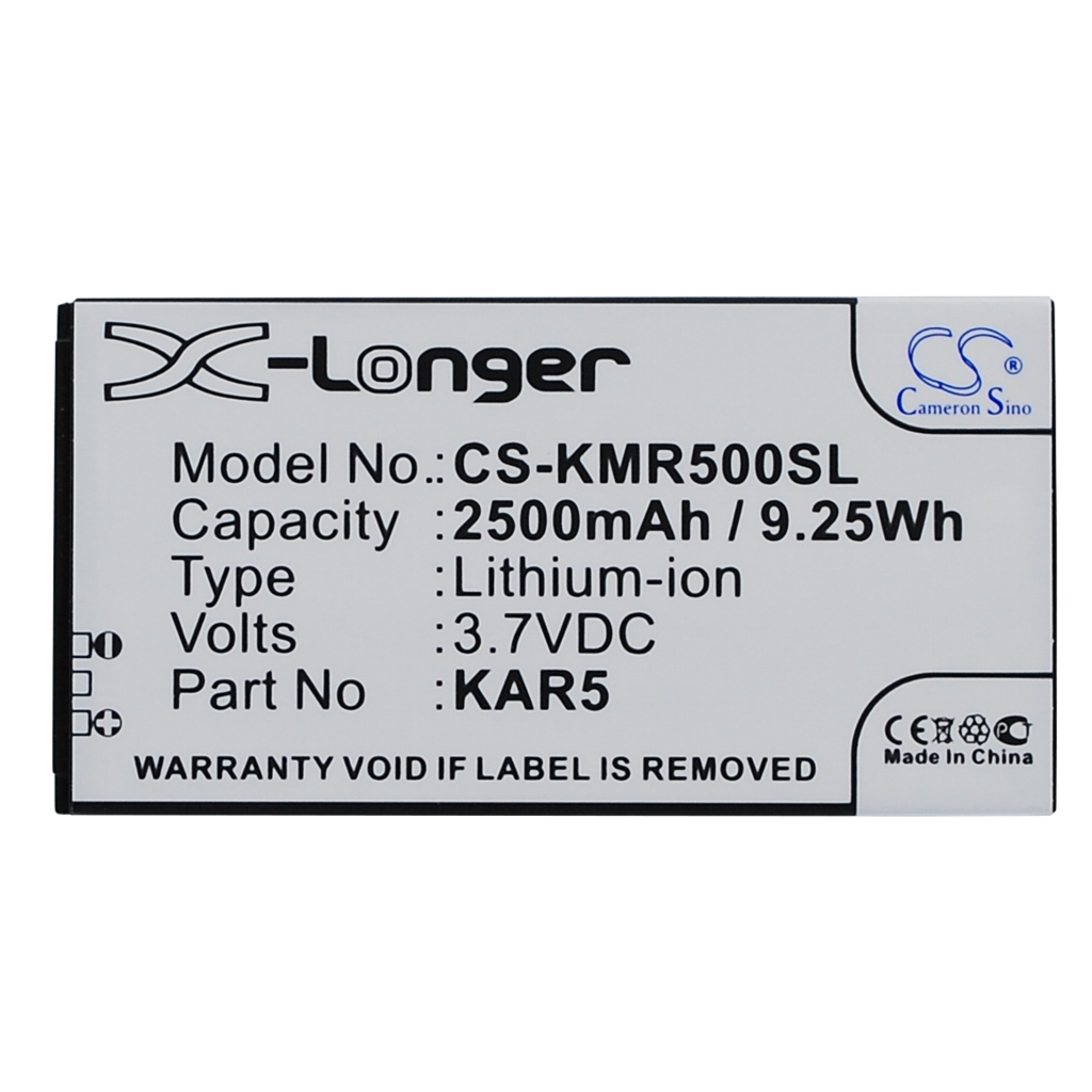 Batteries compatible with KAZAM Life R5 CS-KMR500SL