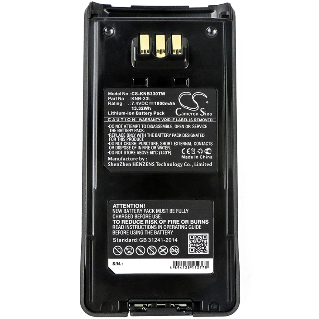 Battery Replaces KNB-54N