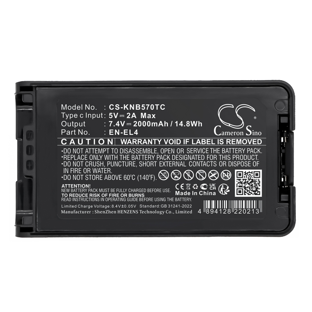 Battery Replaces KNB-56N