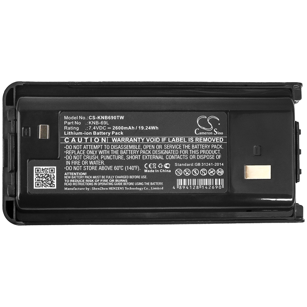 Two-Way Radio Battery Kenwood TK-3402