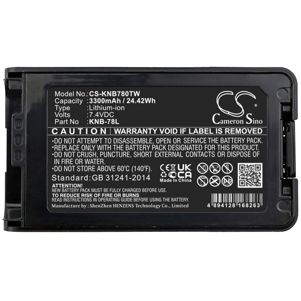 Two-Way Radio Battery Kenwood TK-3178