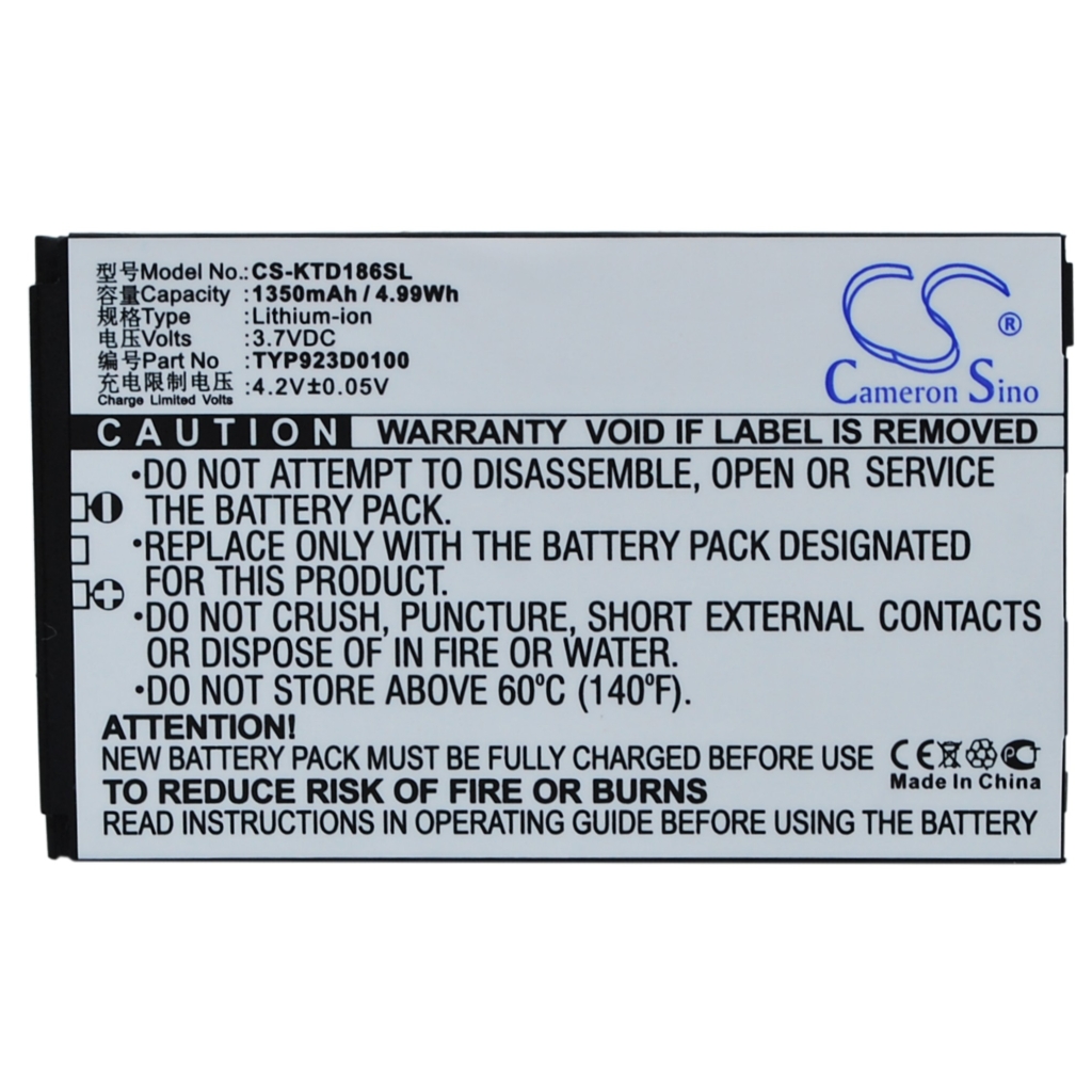Mobile Phone Battery K-Touch D182