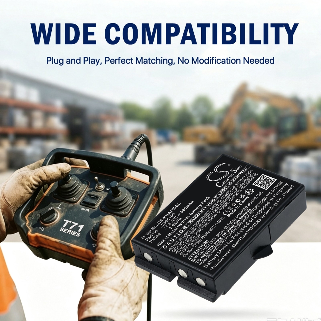 Battery compatible with Ikusi
