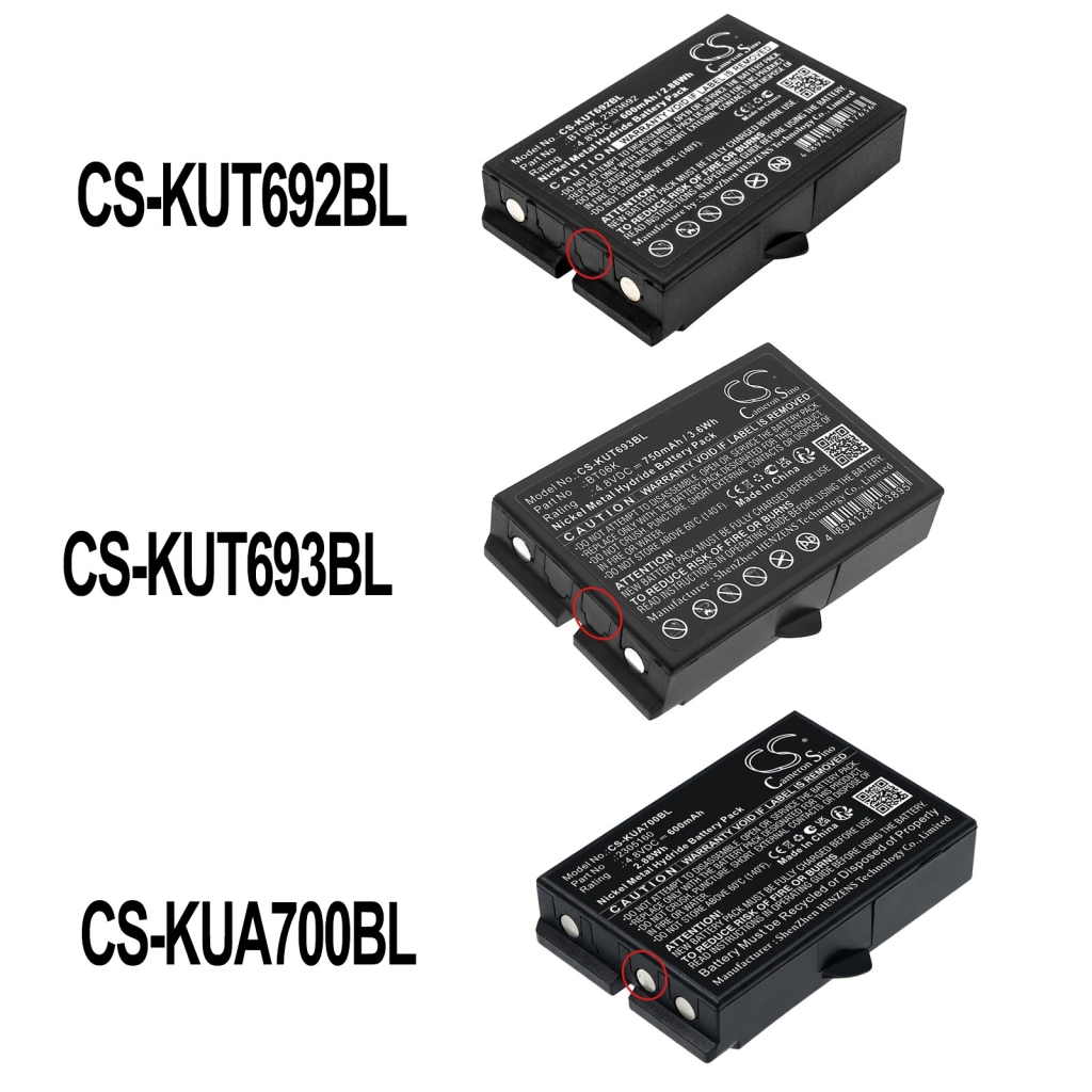 Battery compatible with Ikusi