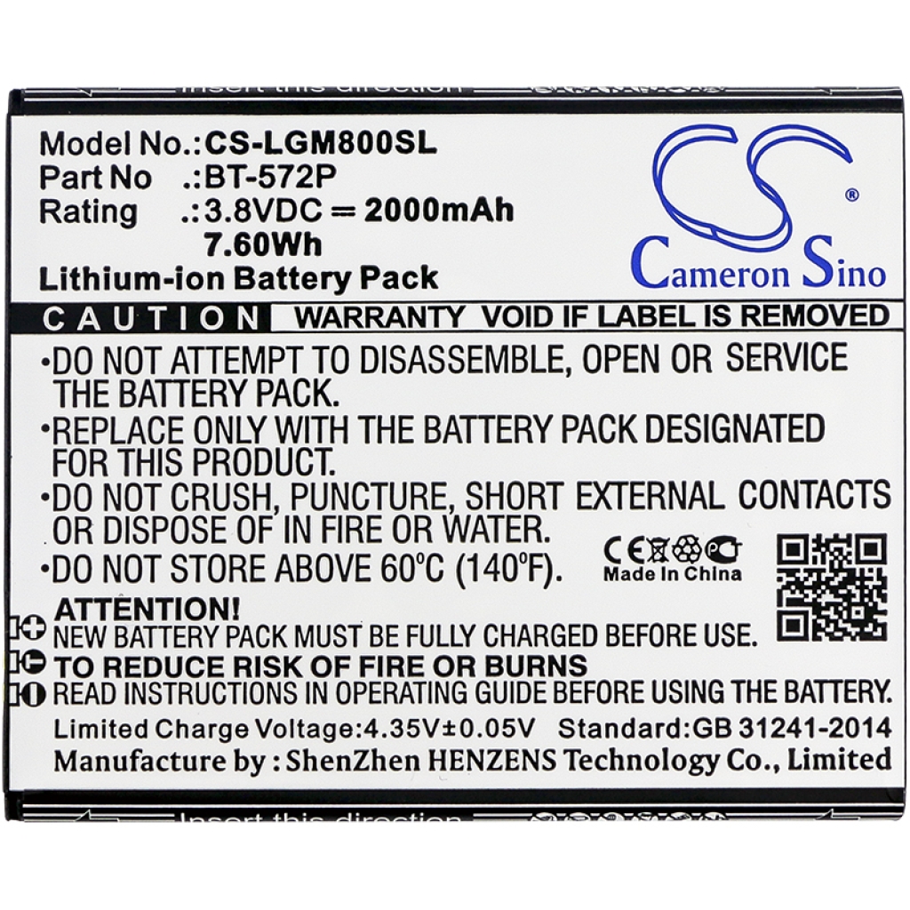 Mobile Phone Battery Leagoo CS-LGM800SL