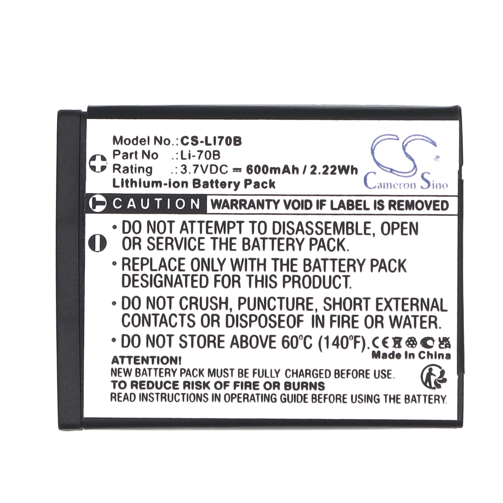 Camera Battery Olympus CS-LI70B