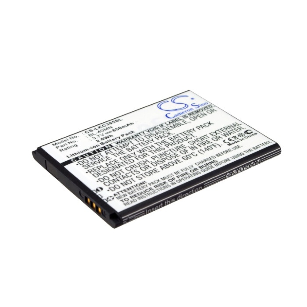Mobile Phone Battery LG CS-LKC395SL