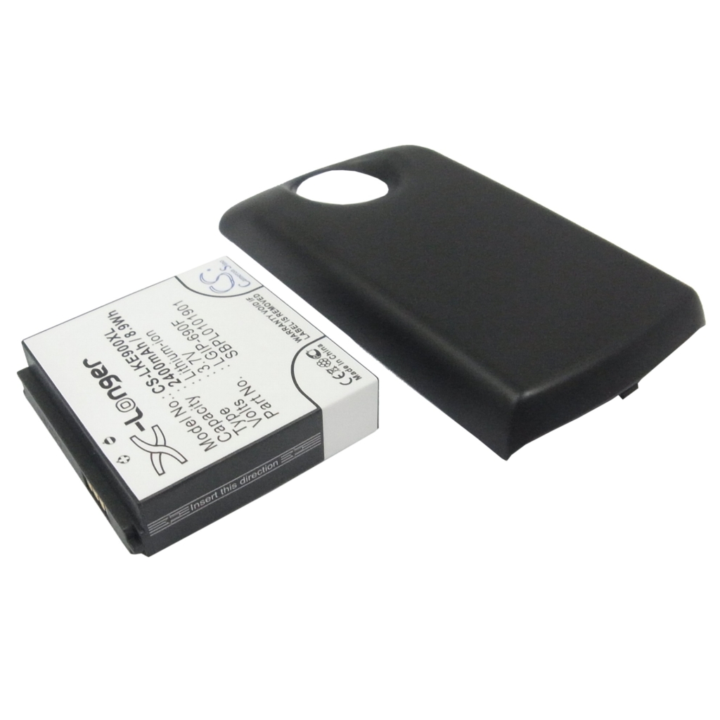 Battery compatible with LG CS-LKE900XL