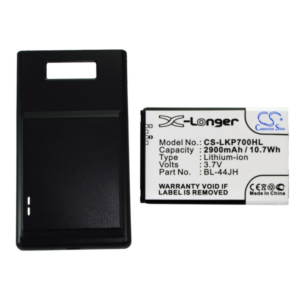 Battery compatible with LG CS-LKP700HL
