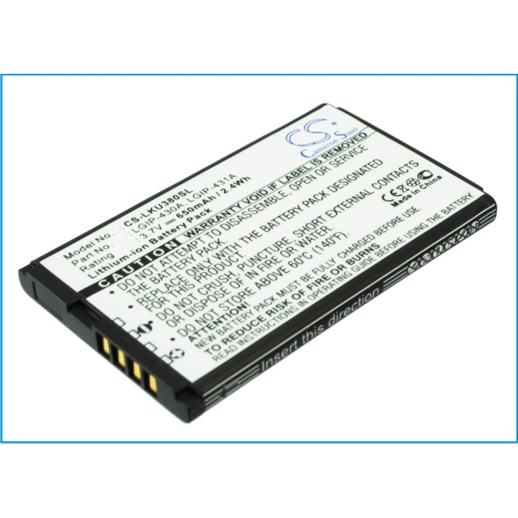 Mobile Phone Battery LG KP215 (Scorpius)