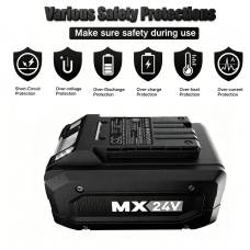 Compatible battery replacement for LawnMaster 24LB1304,24LB4004-C,24LB4005,24LB4005-C,541286