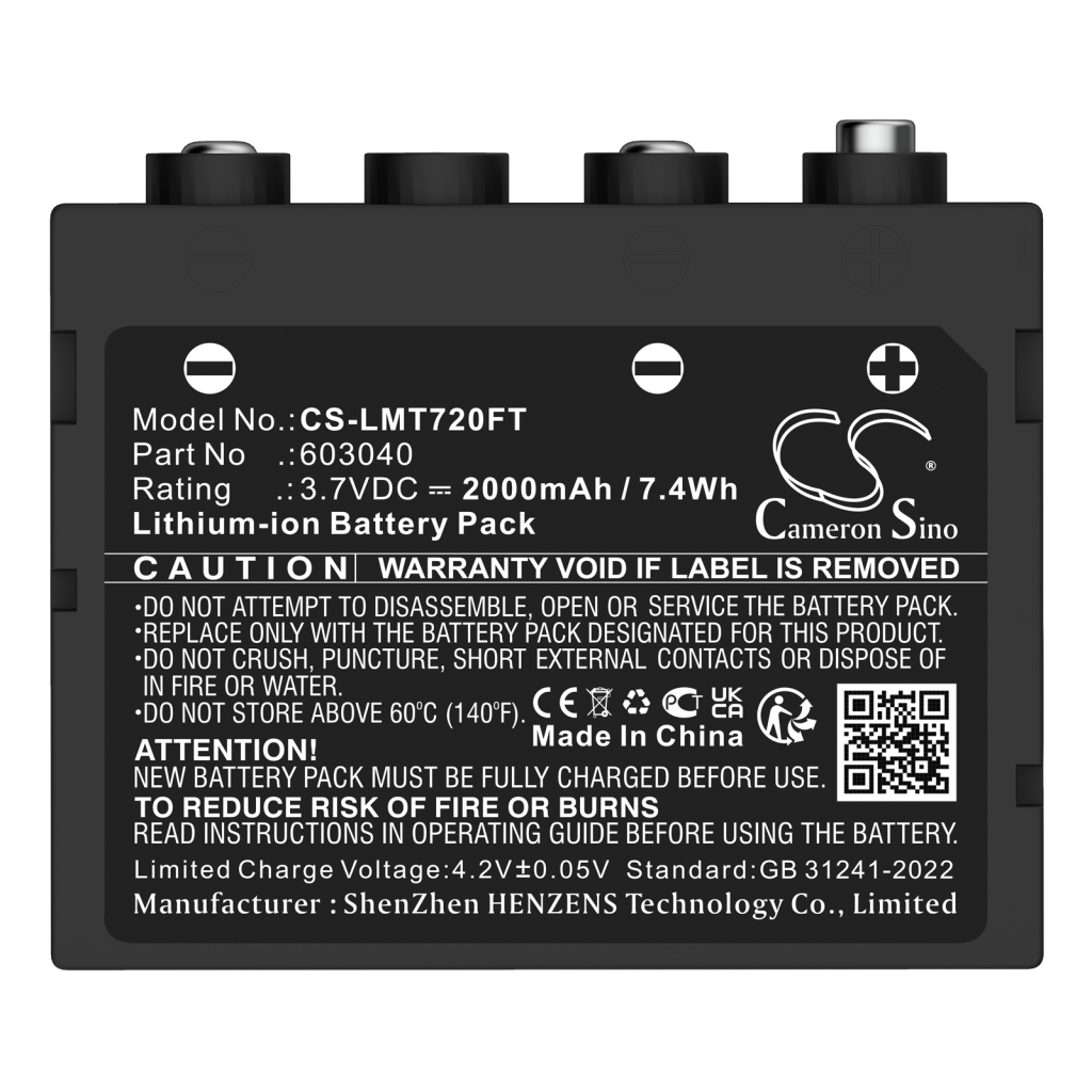 Lighting System Battery Ledlenser CS-LMT720FT
