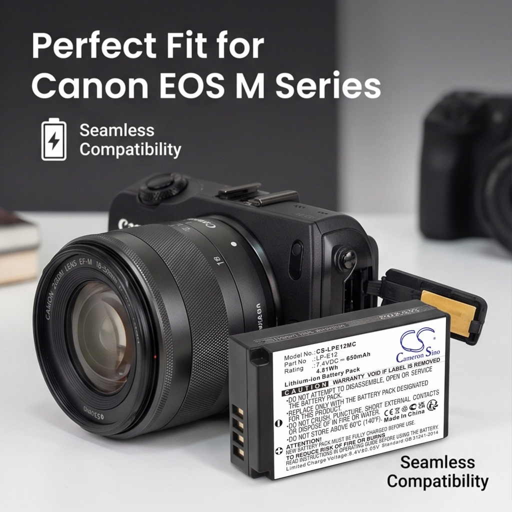 Battery for Canon EOS-M2
