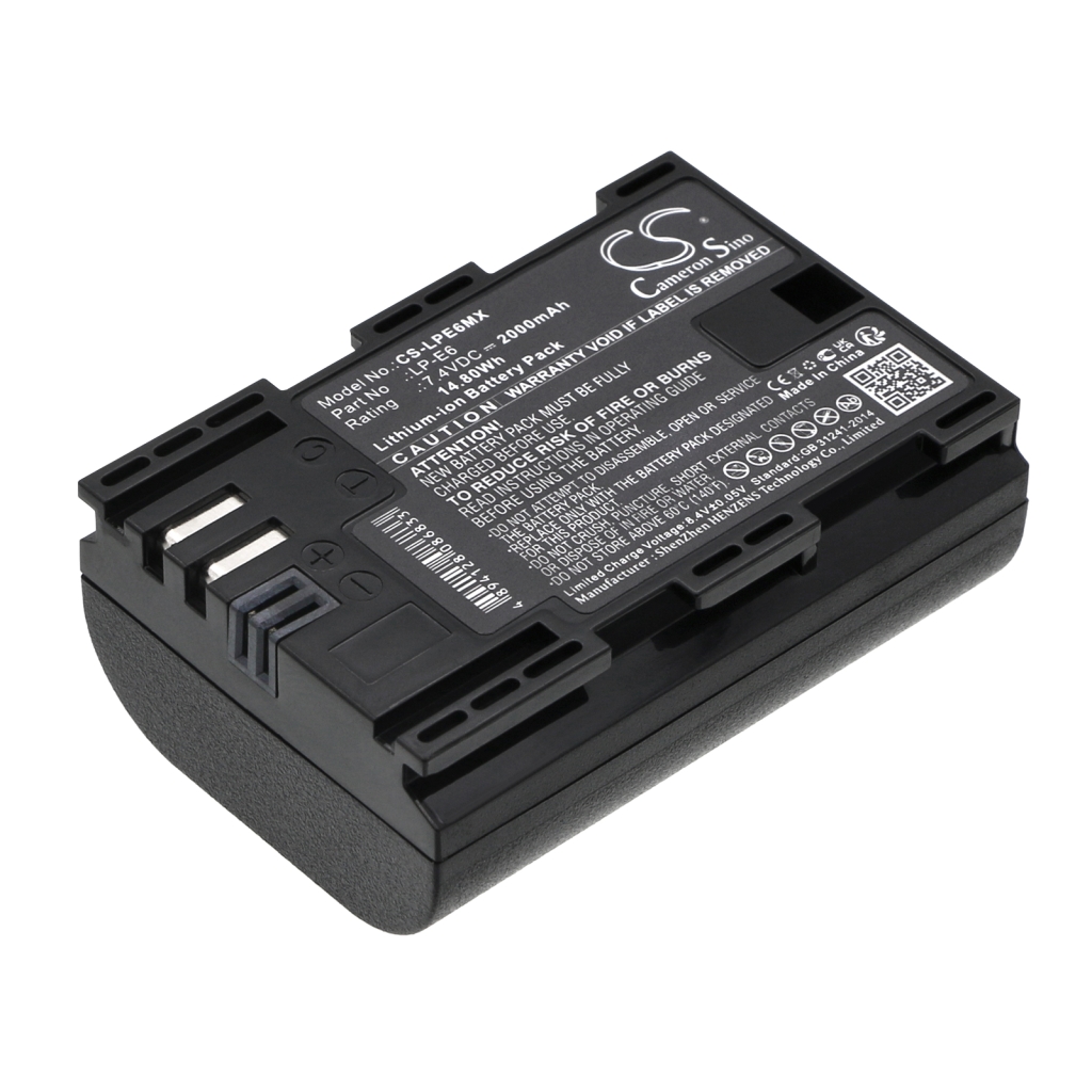 Medical Battery Canon CS-LPE6MX