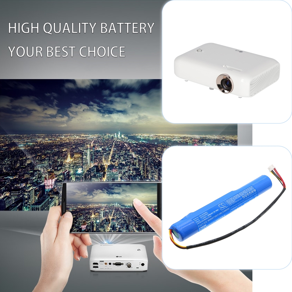 Batteries Projector Battery CS-LPH550XL