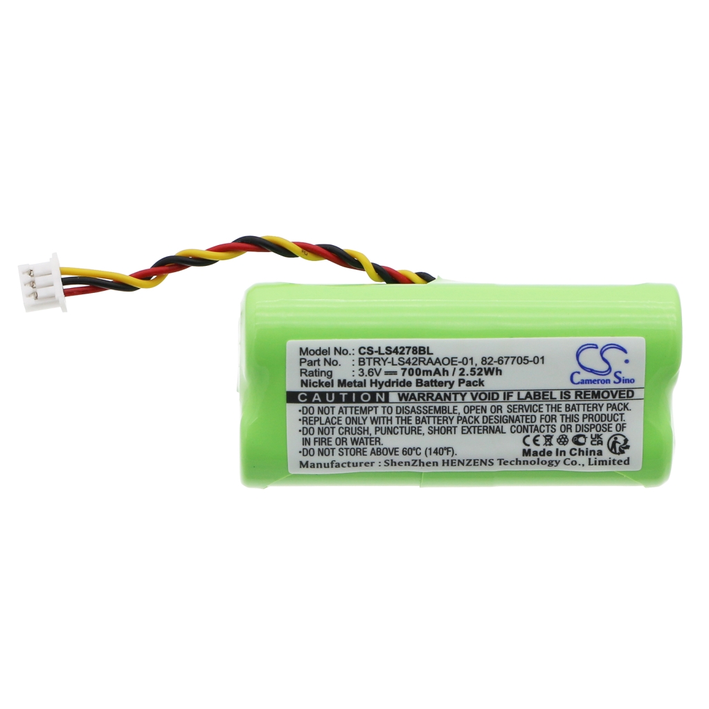 Battery for BarCode, Scanner Symbol LS4278-M