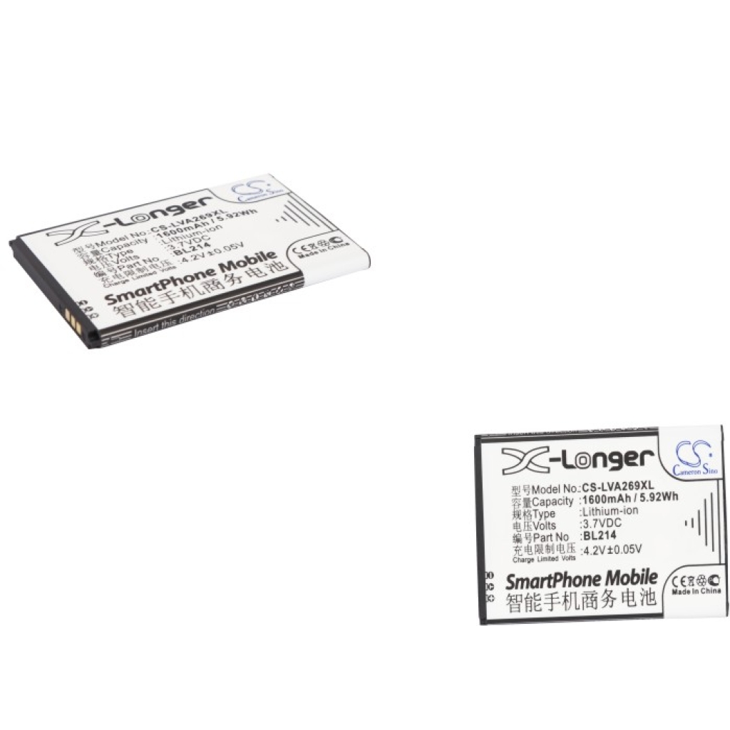 Mobile Phone Battery Lenovo A278T