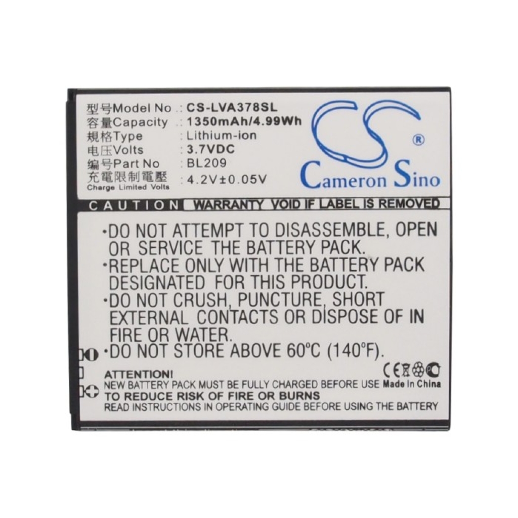 Mobile Phone Battery Lenovo A760