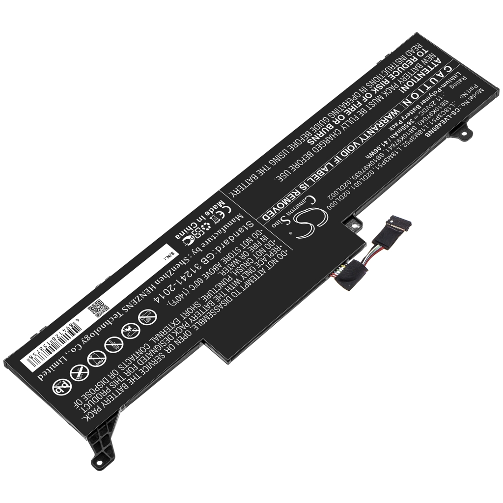 Battery Replaces 02DL001