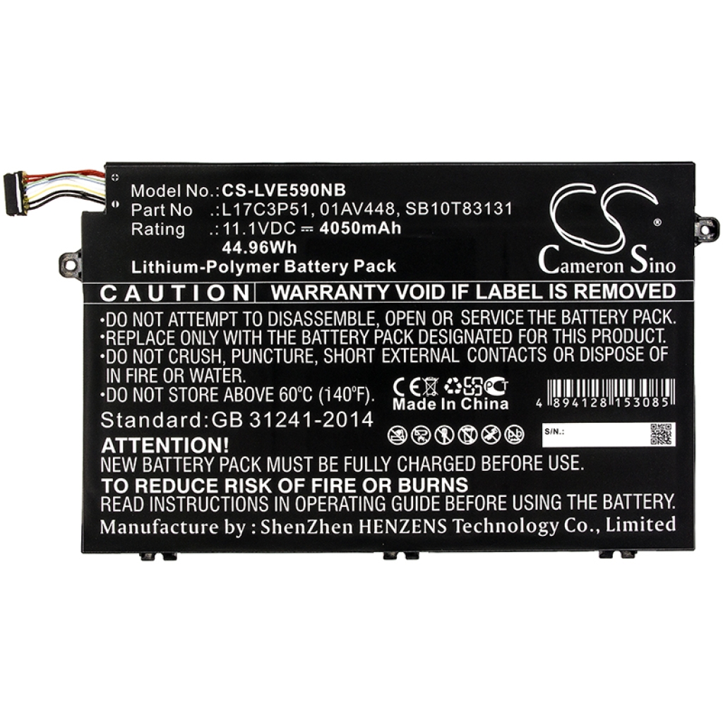Battery Replaces L17M3P54
