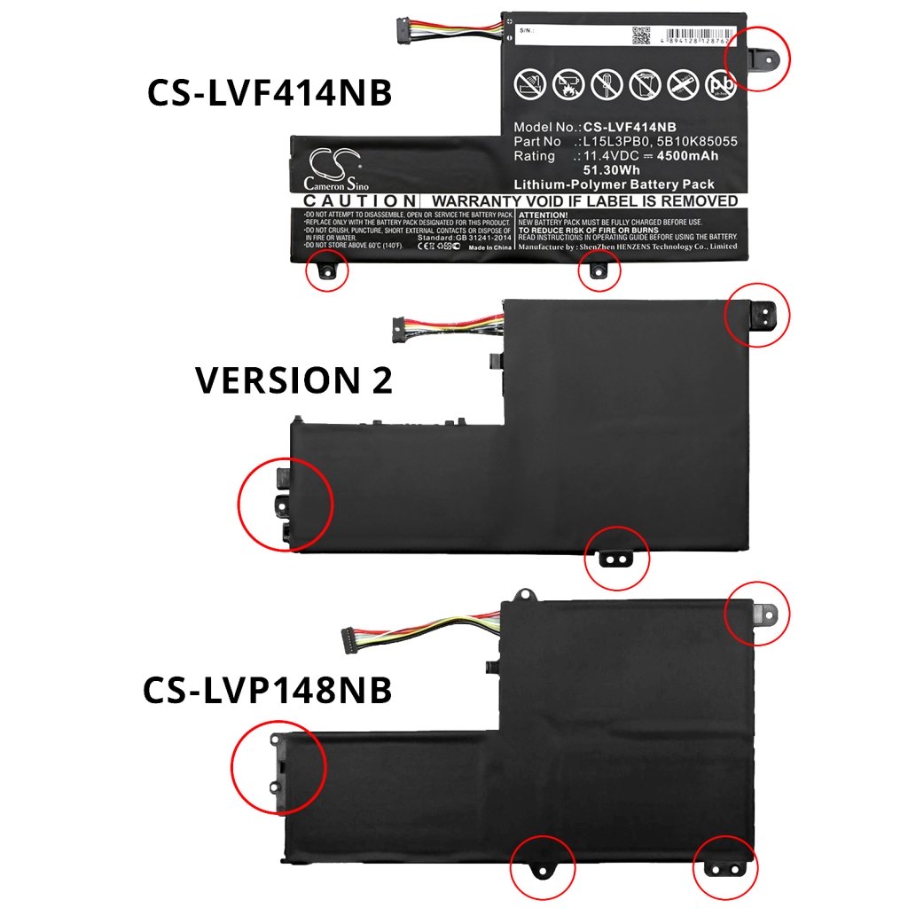 Battery Replaces 5B10M49824