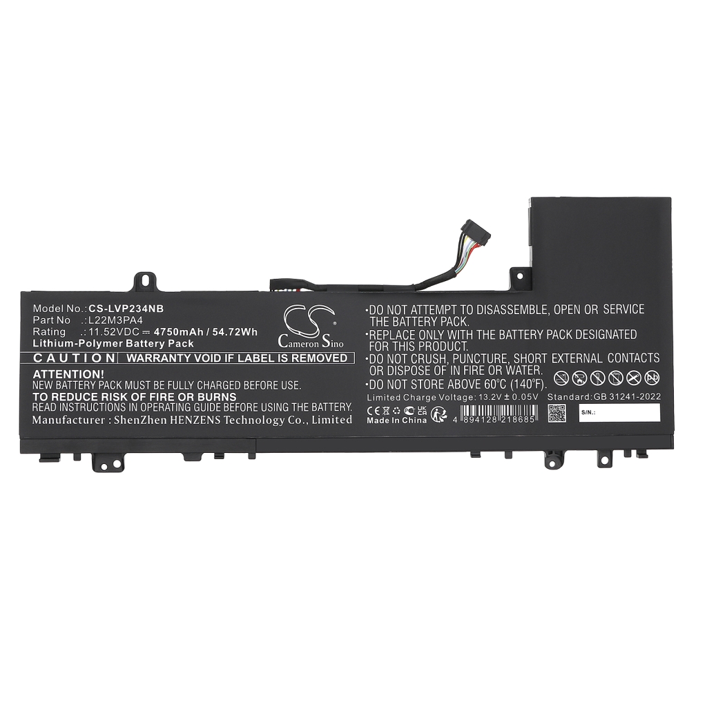 Battery Replaces L22D3PA4