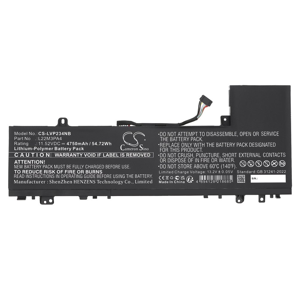 Battery Replaces 5B11K39352