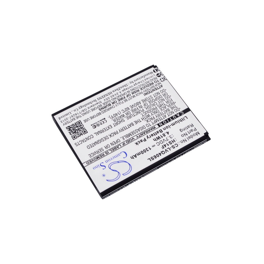 Battery compatible with Lava CS-LVQ406SL