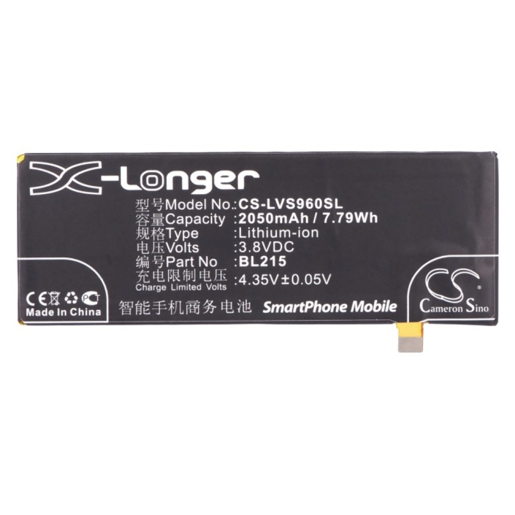 Batteries compatible with Lenovo S960 S960 CS-LVS960SL