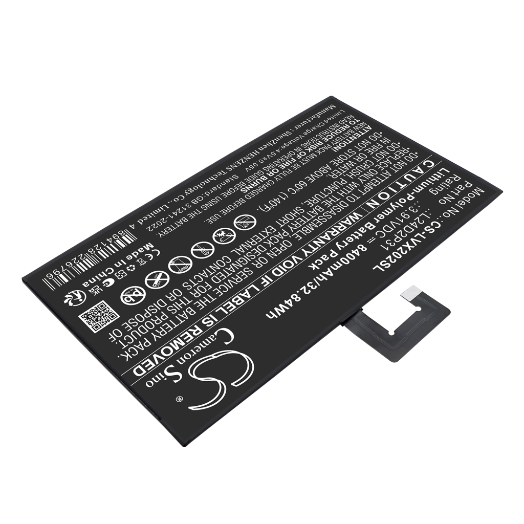Battery compatible with Lenovo CS-LVX202SL