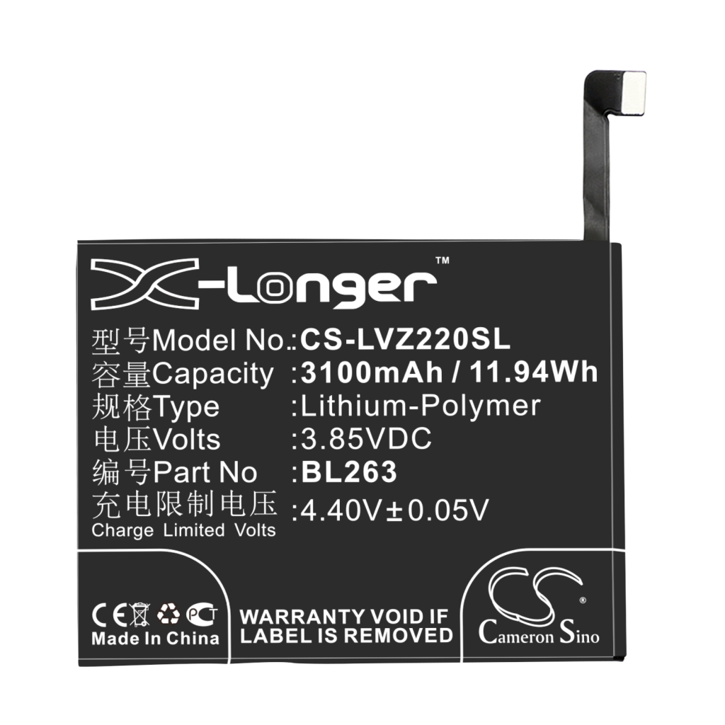 Mobile Phone Battery Lenovo K920
