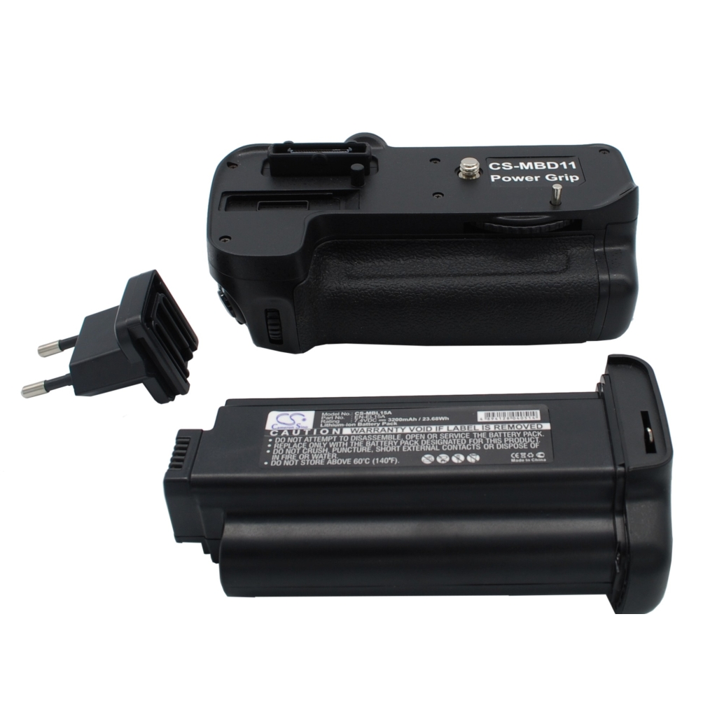 Battery grip compatible with Nikon