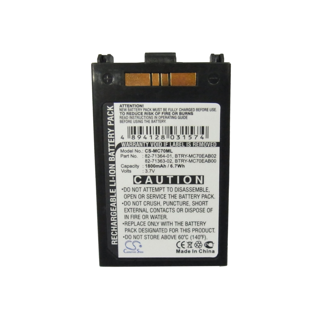 BarCode, Scanner Battery Symbol MC7090