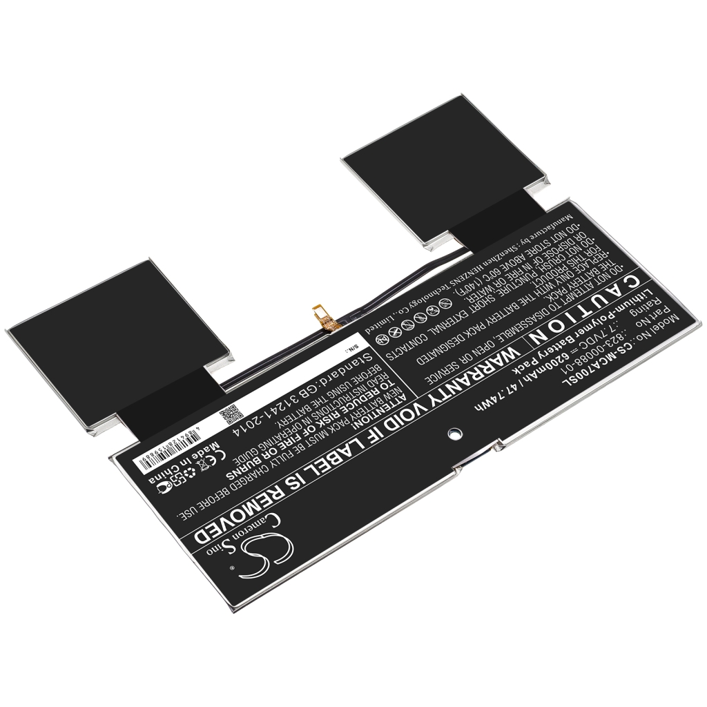 Tablet Battery Microsoft CS-MCA700SL
