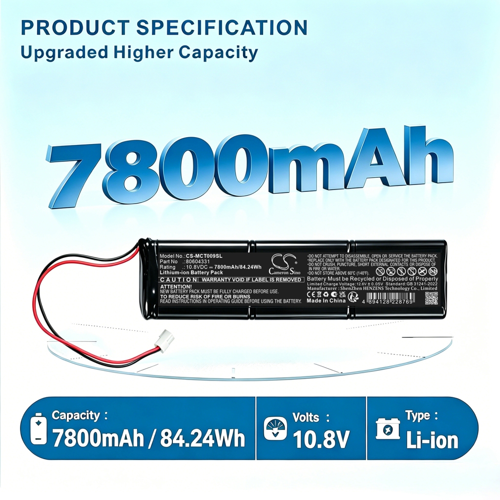 Battery compatible with Triax CS-MCT009SL
