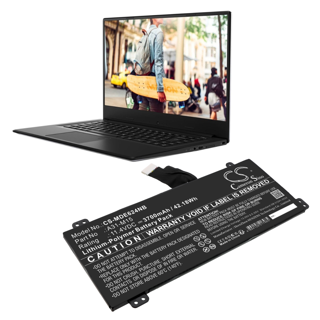 Notebook battery Medion CS-MDE624NB