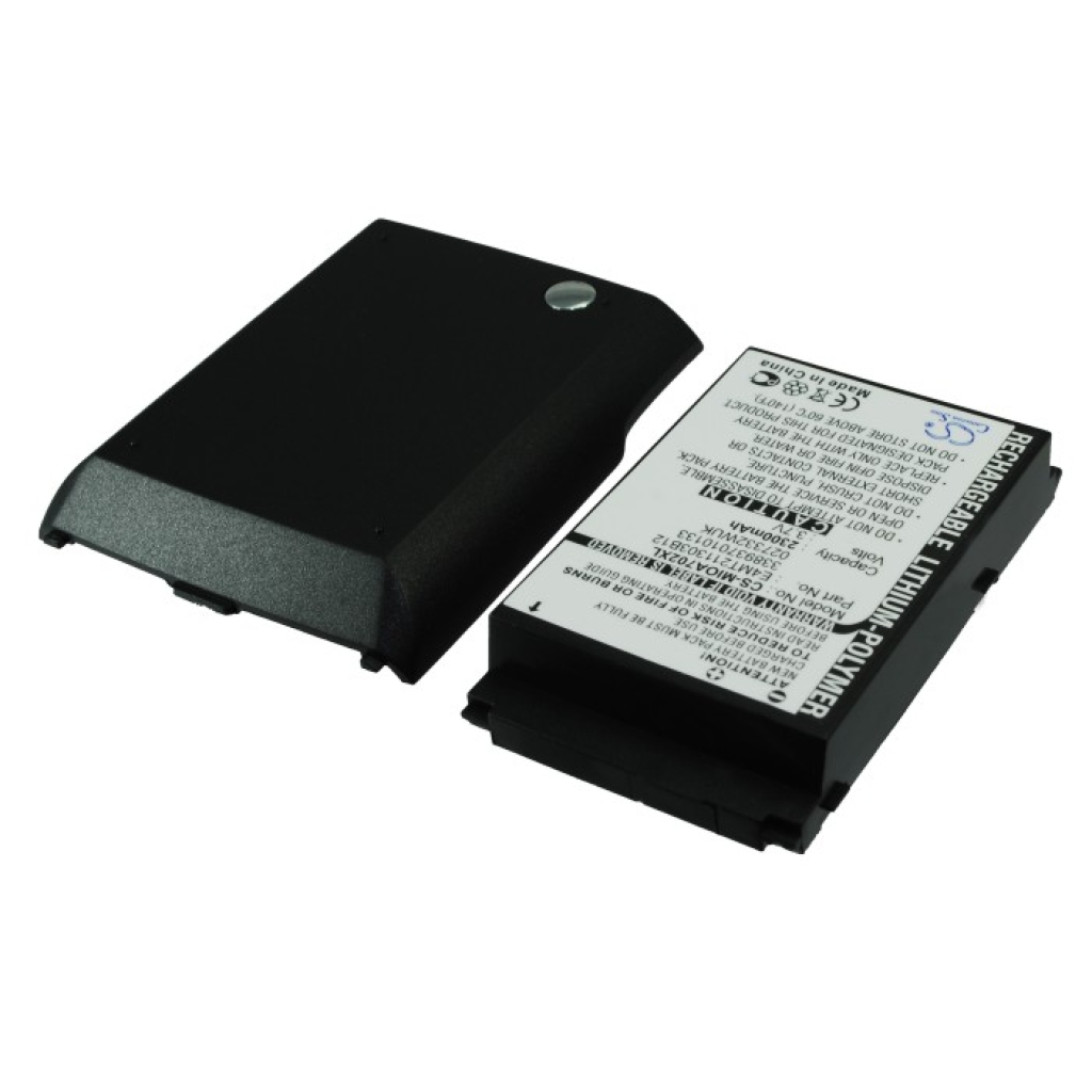 Batteries compatible with Mitac Mio A702 CS-MIOA702XL