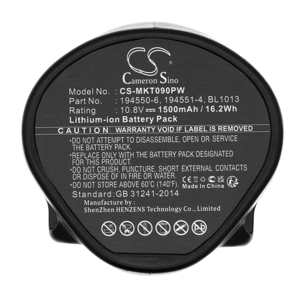Batteries compatible with Makita CC300 CC300 CS-MKT090PW