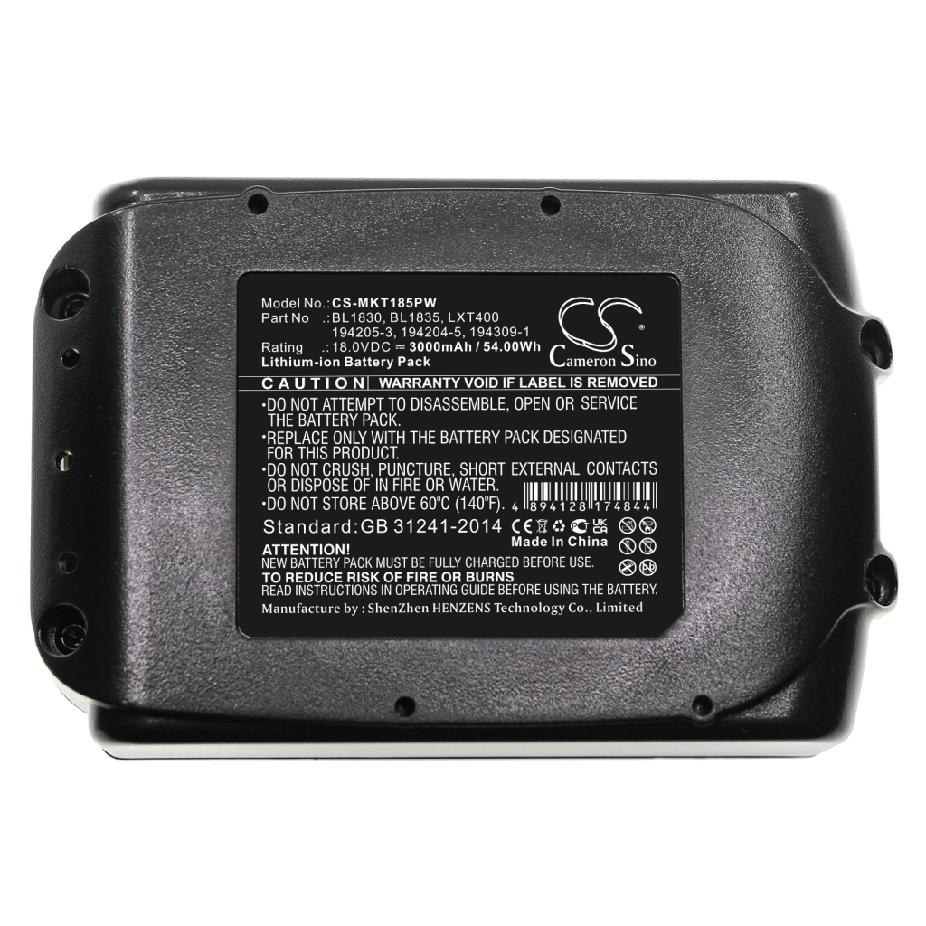 Battery industrial Makita XFD07Z