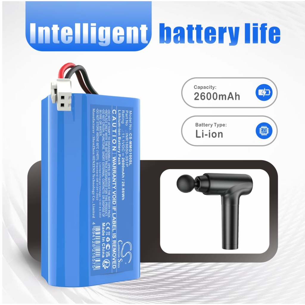 Vacuum Battery Total CS-MMG100SL